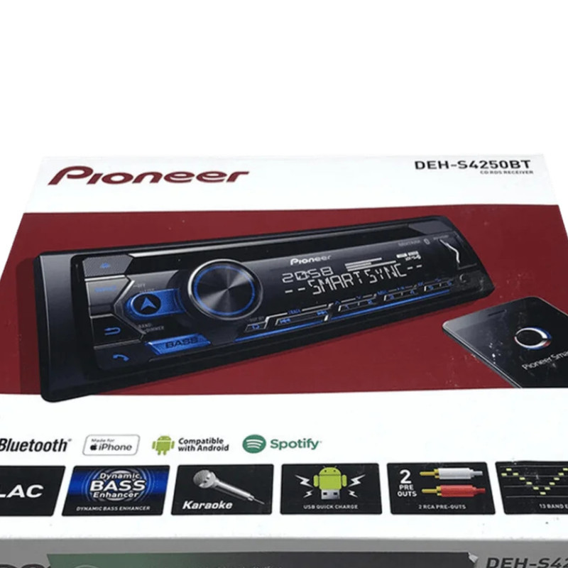 پخش کننده خودرو پایونیر مدل DEH-S4250BT