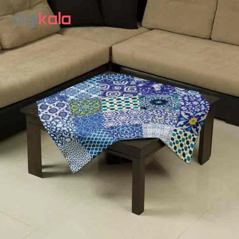 رومیزی شمسه نگار کد TrR537