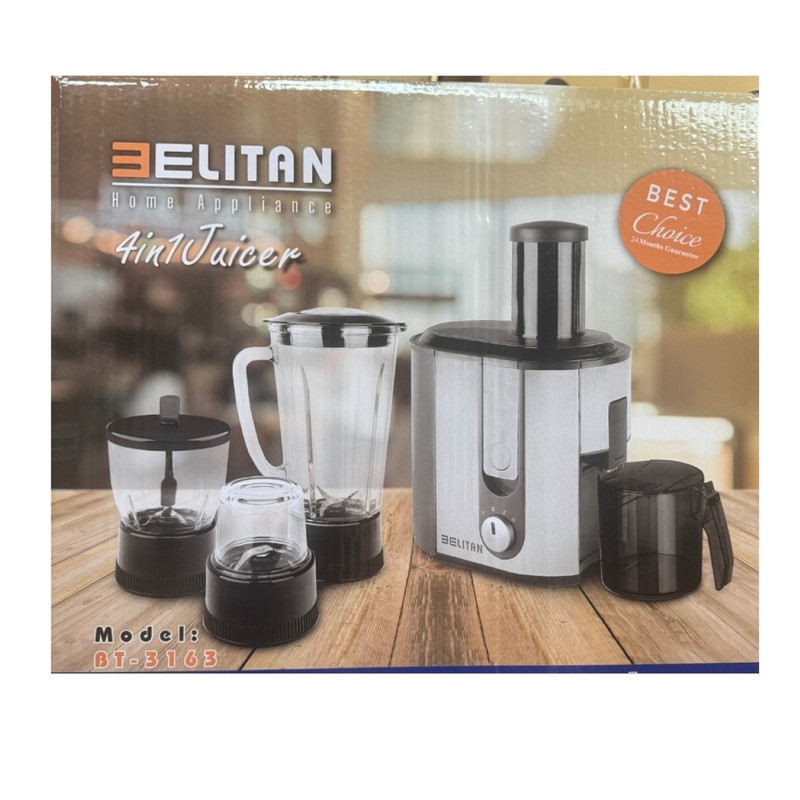 آبمیوه‌گیری چند کاره 1000 وات بلیتان مدل BT-3163