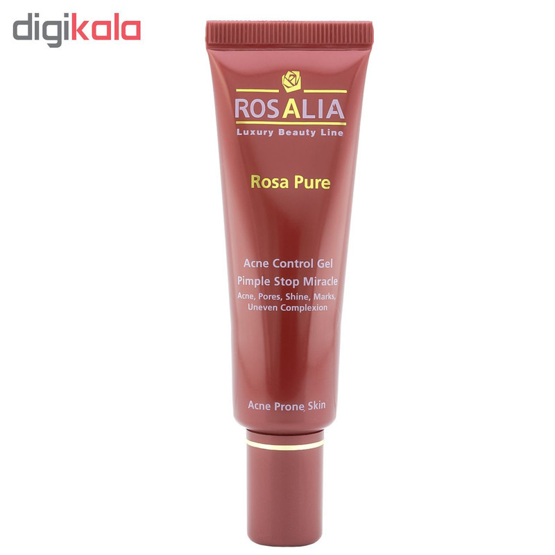 ژل ضد آکنه رزالیا مدل Rosa Pure حجم 30 میلی لیتر
