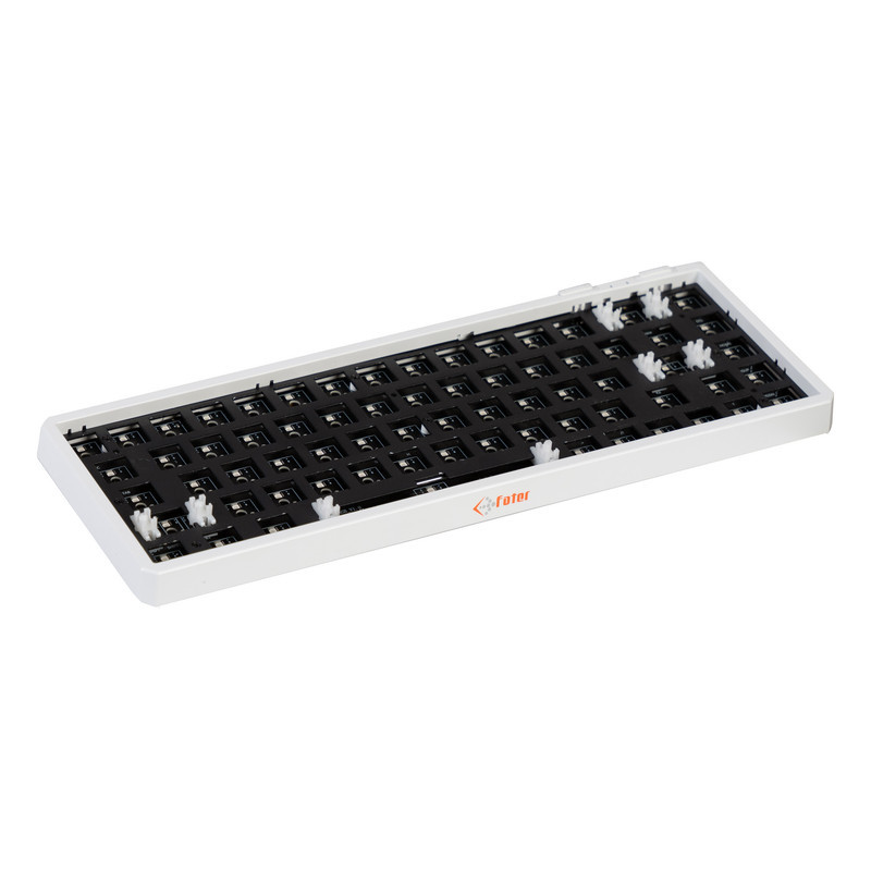کیبورد گیمینگ فاطر مدل KCR-8000B، مکانیکال سوییچ قرمز، Tenkeyless، نورپردازی RGB