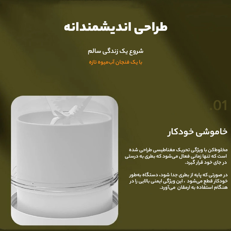 شیکر مدل FHJ گنجایش 0.5 لیتر