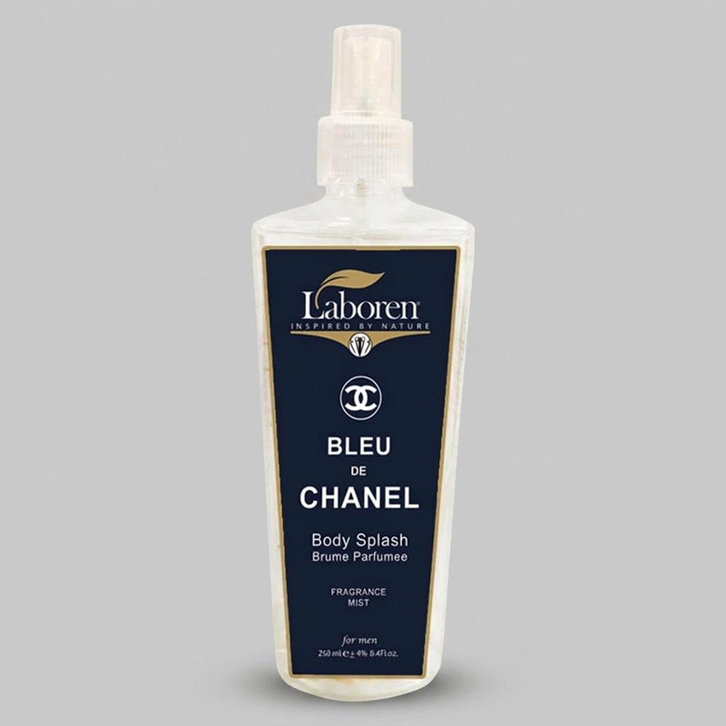 بادی اسپلش بلو شنل لابورن مدل Blue Chanel حجم 250 میلی لیتر