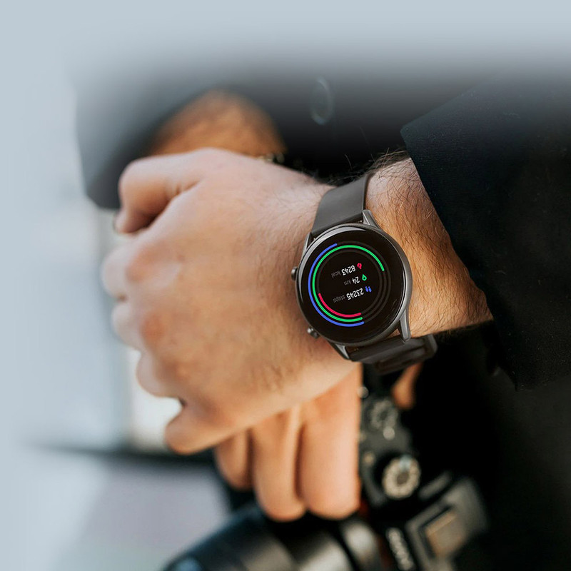 ساعت هوشمند 45.7 میلی متری هایلو مدل RT2 با بند سیلیکونی