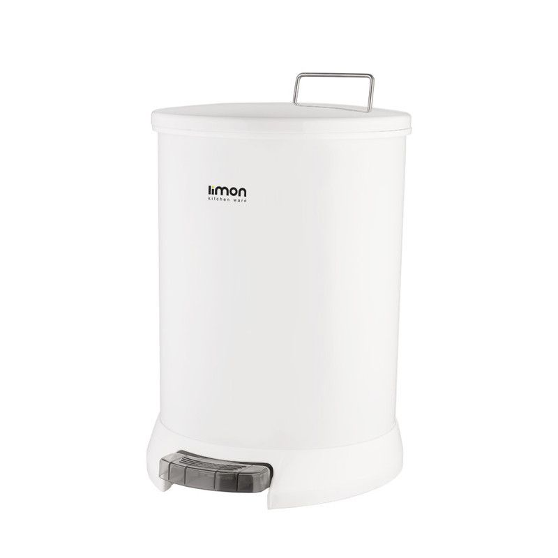سطل زباله پدالی لیمون مدل گرد کد DH1166