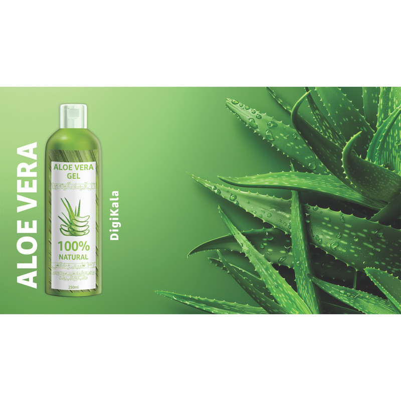 ژل ارگانیک آلوئه ورا مدل کلاسیک حجم 250 میلی لیتر