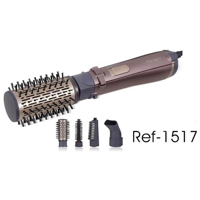سشوار برس‌ دار چرخشی 1000 وات مک استایلر مدل Ref-1517