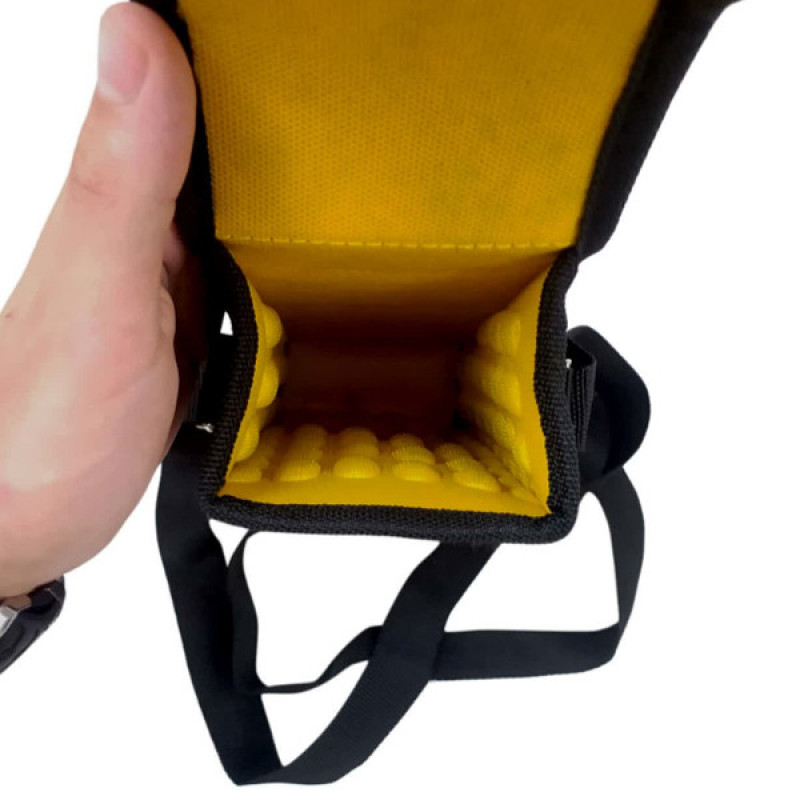 کیف حمل پایانه فروشگاهی مدل برزنتی حبابدار سایز متوسط
