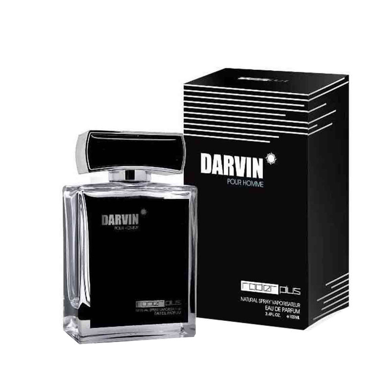 ادوپرفیوم مردانه رودیر پلاس مدل DARVIN با رایحه خنک حجم 100 میلی لیتر