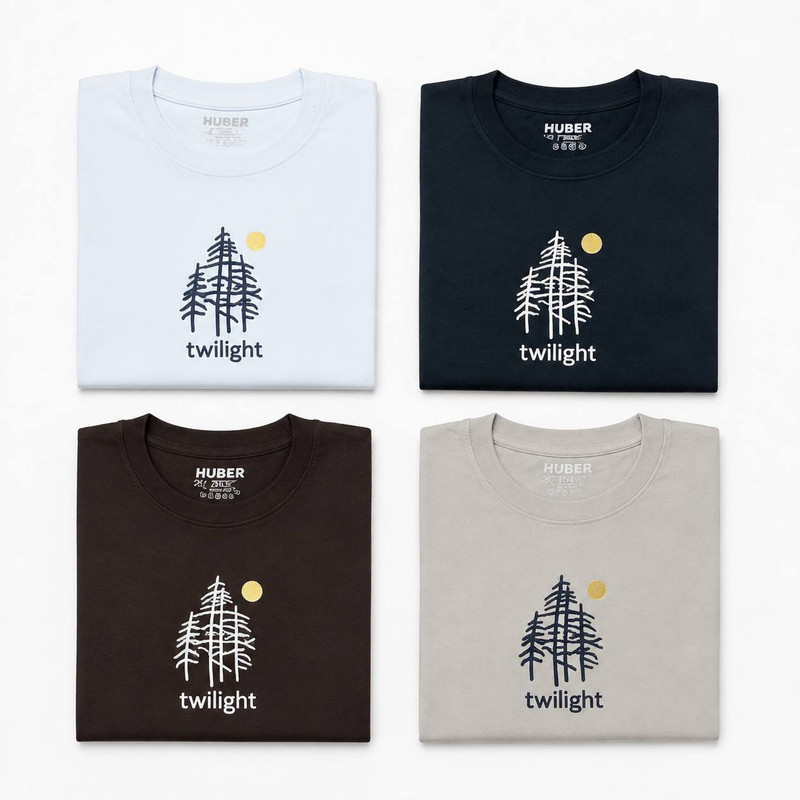 تی‌شرت مردانه آستین کوتاه اورسایز دورس مدل Twilight 3519