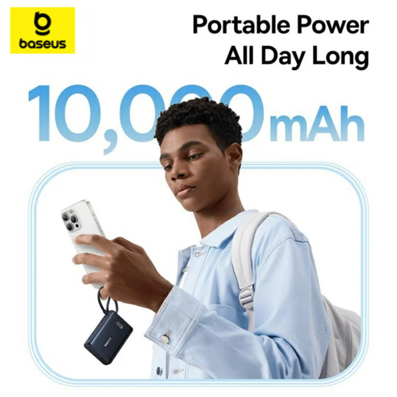 پاوربانک بیسوس مدل PicoGo 45W ظرفیت 10000 میلی آمپر ساعت