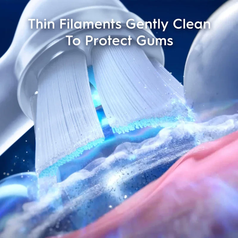 سری یدک مسواک برقی اورال-بی مدل iO GENTLE CARE بسته 2 عددی