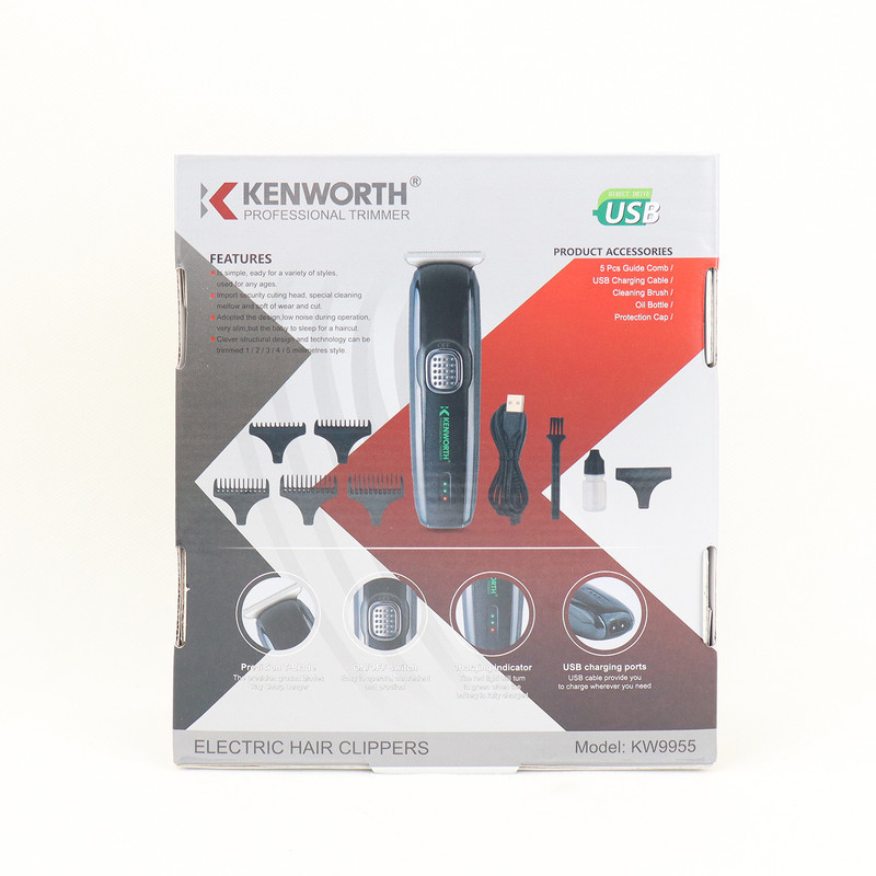 ماشین اصلاح موی سر و صورت شارژی کنورث مدل KW9955
