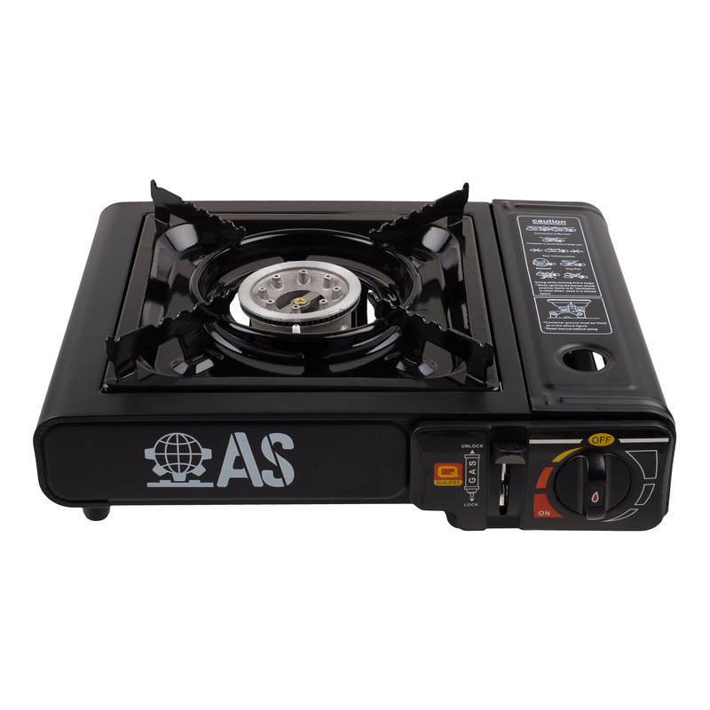 اجاق سفری آویژه صنعت مدل AS-BDZ-155-AL به همراه 4 عدد کپسول