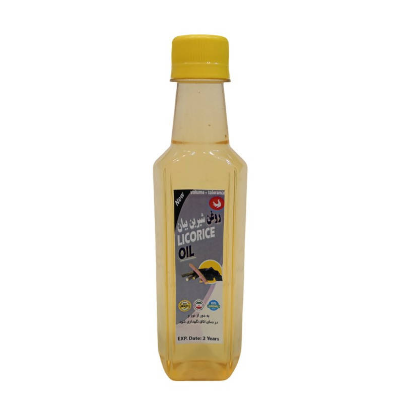 روغن شیرین بیان پامکا مدل پایه حجم 250 میلی لیتر