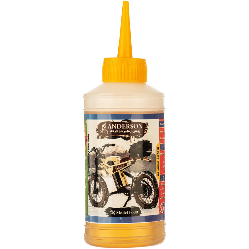 روغن زنجیر دوچرخه اندرسون مدل F600 حجم 80 میلی لیتر بسته 5 عددی