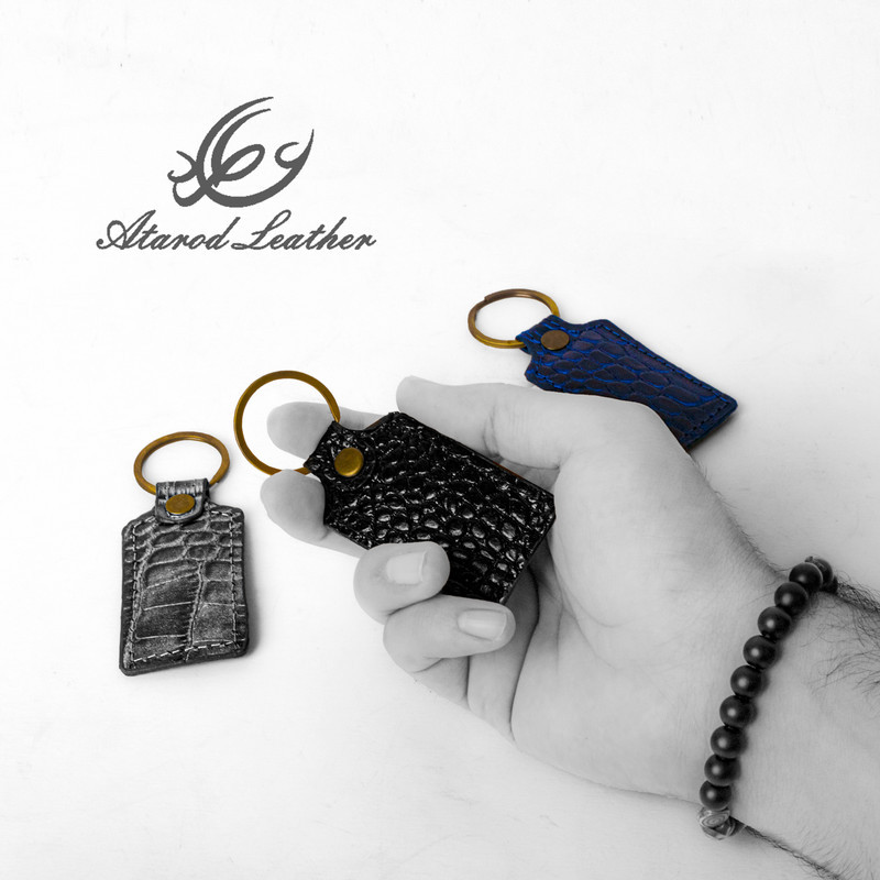 جاکلیدی چرم عطارد مدل C09 مجموعه 3 عددی