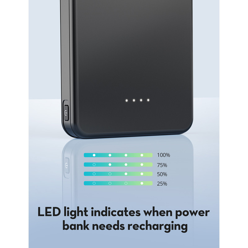 پاوربانک راوپاور مدل RP-PB1215 ظرفیت 10000 میلی آمپر ساعت