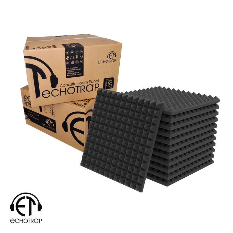 دیوارپوش اکوترپ مدل Pyramid50.50 بسته 12 عددی
