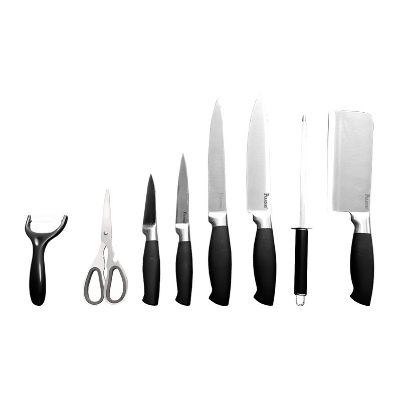 سرویس چاقو آشپزخانه 8 پارچه پارادایس مدل HS-2020