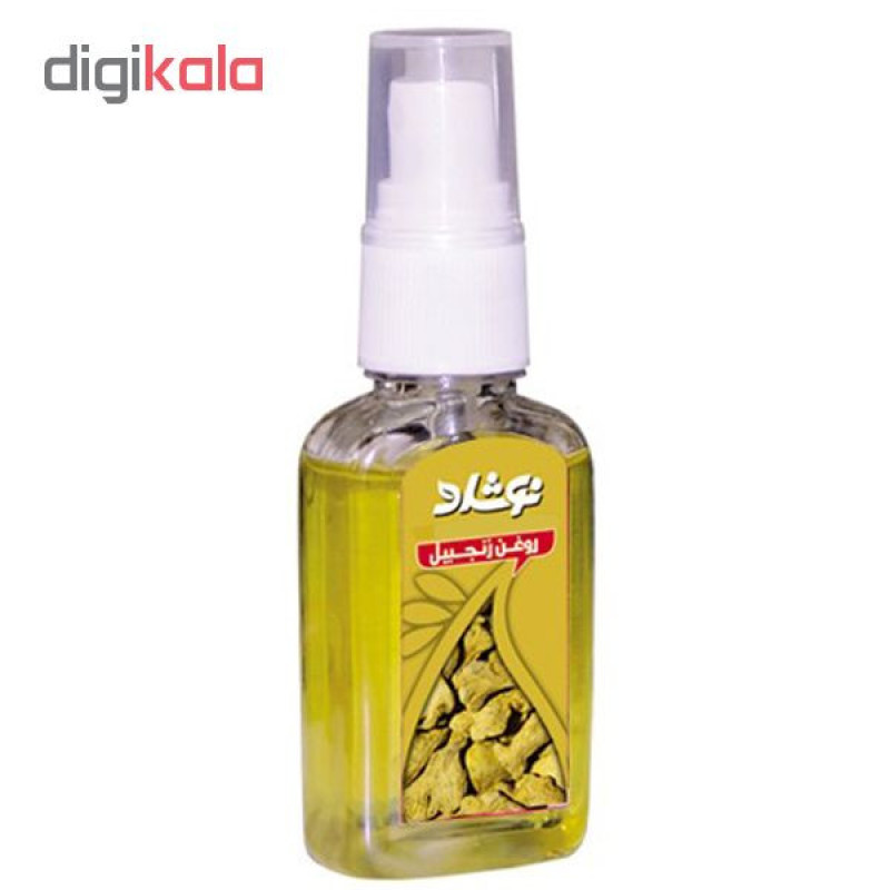 روغن زنجبیل نوشاد مدل Ginger Oil حجم 37 میلی لیتر