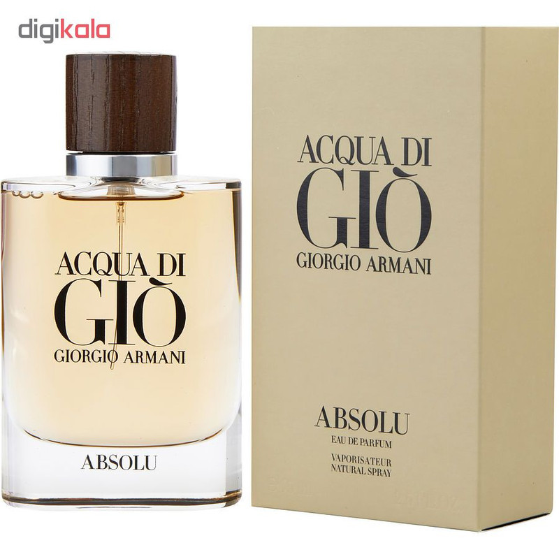 ادو پرفیوم مردانه جورجیو آرمانی مدل Acqua Di Gio Absolu حجم 125 میلی لیتر