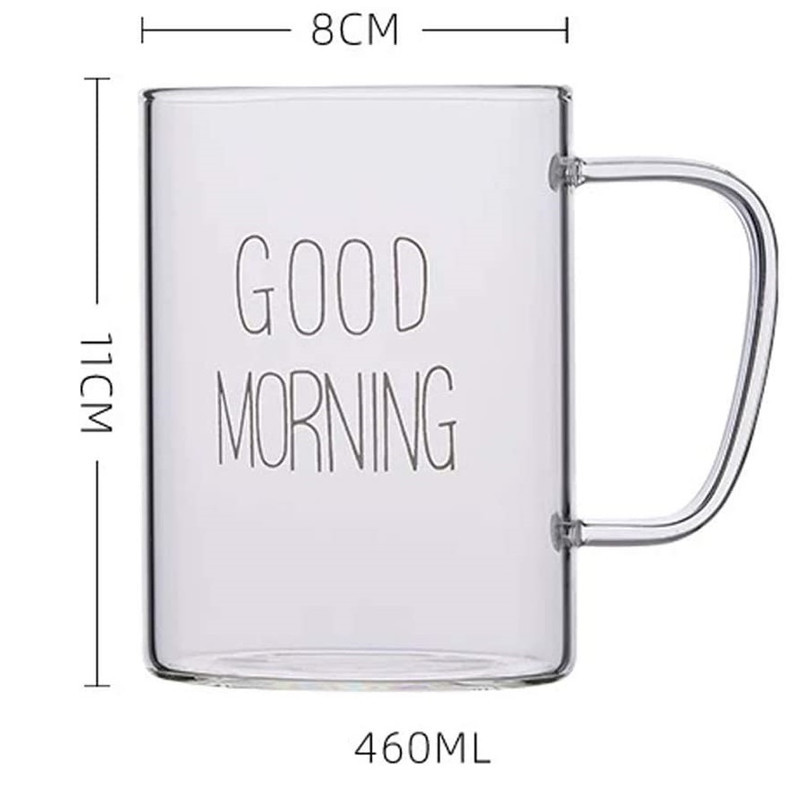 ماگ مدل GOOD MORNING 460 بسته دو عددی