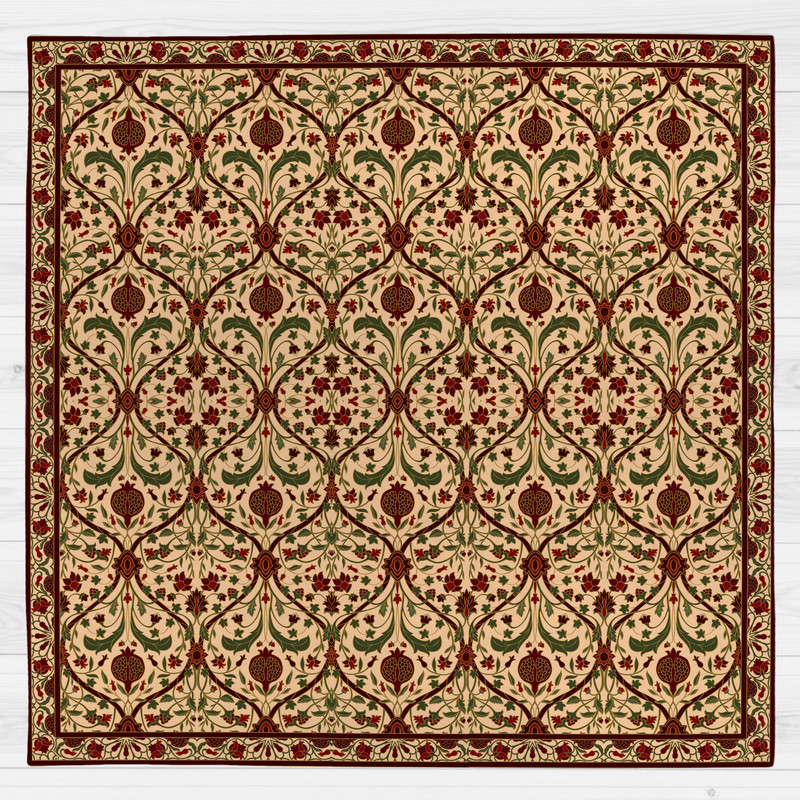 رومیزی طرح انار یلدا کد 953