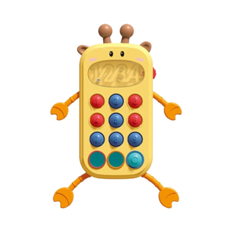 بازی آموزشی موبایل مدل زرافه طرح 8in1 کد 67-688