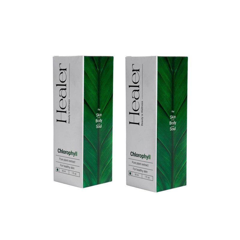 کلروفیل مایع هیلر مدل Ultra Plus حجم 30 میلی لیتر مجموعه 2 عددی