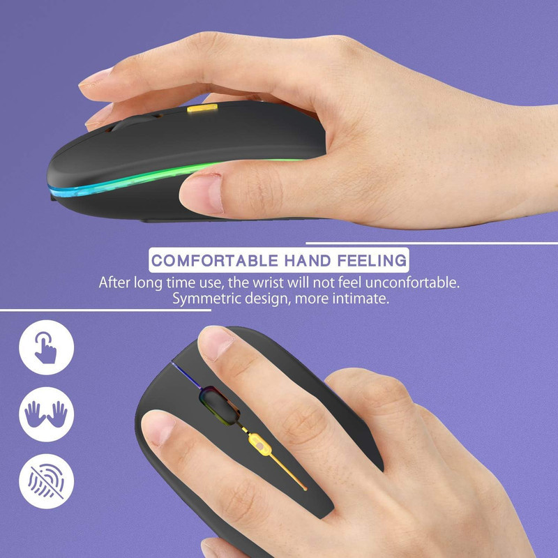 ماوس بی سیم گیمینگ مدل SILENT-W10