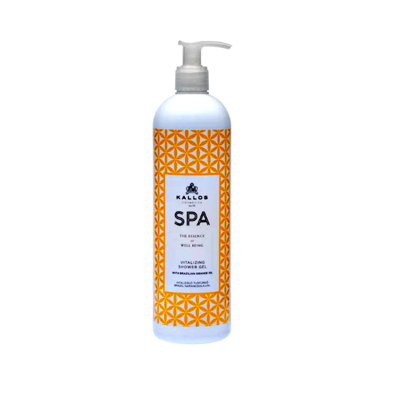ژل شستشو بدن کالوس مدل SPA حجم 1000 میلی‌لیتر حاوی روغن پرتقال برزیلی با رایحه معتدل، مناسب انواع پوست
