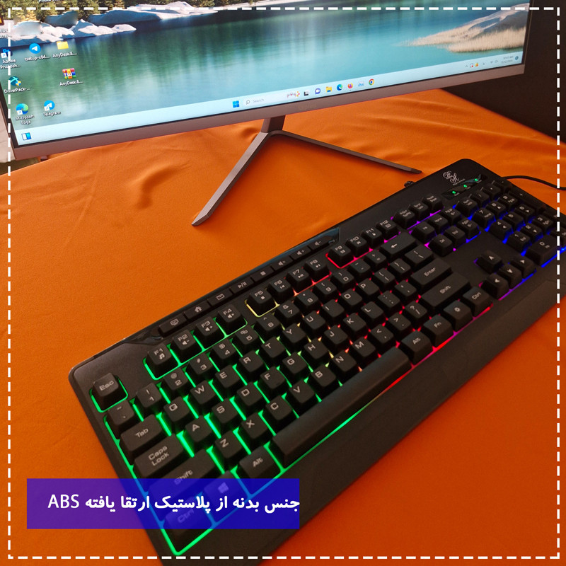 کیبورد گیمینگ پی های تک مدل X260