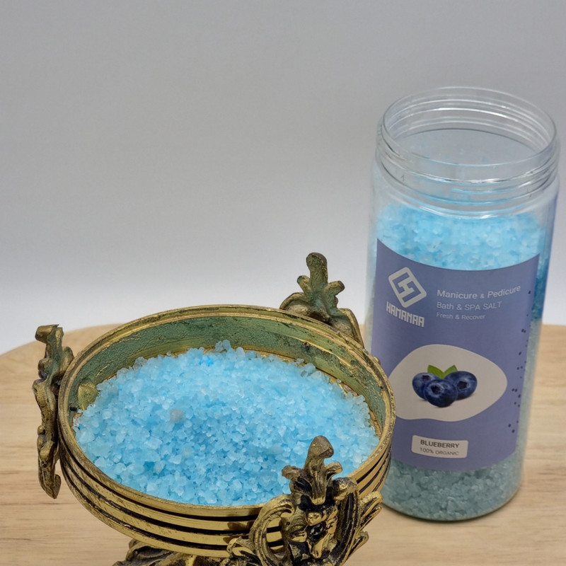 نمک حمام هامانا مدل Blueberry وزن 950 گرم