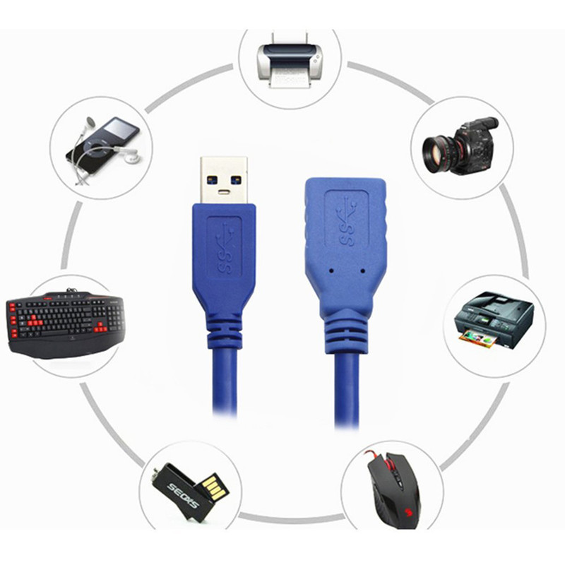کابل افزایش طول USB 3.0 مکا مدل MUC طول 0.3 متر