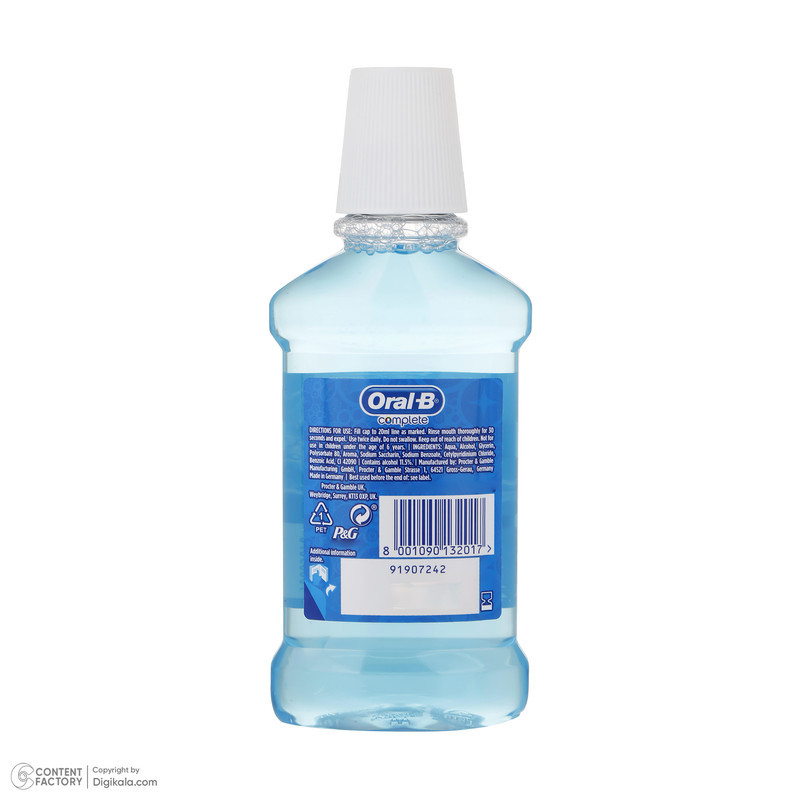 دهان شویه اورال بی مدل Lasting Freshness حجم 250 میلی لیتر