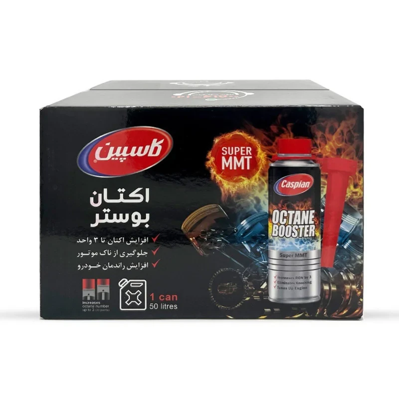 اکتان بوستر کاسپین مدل 300 حجم 300 میلی لیتر بسته 15 عددی