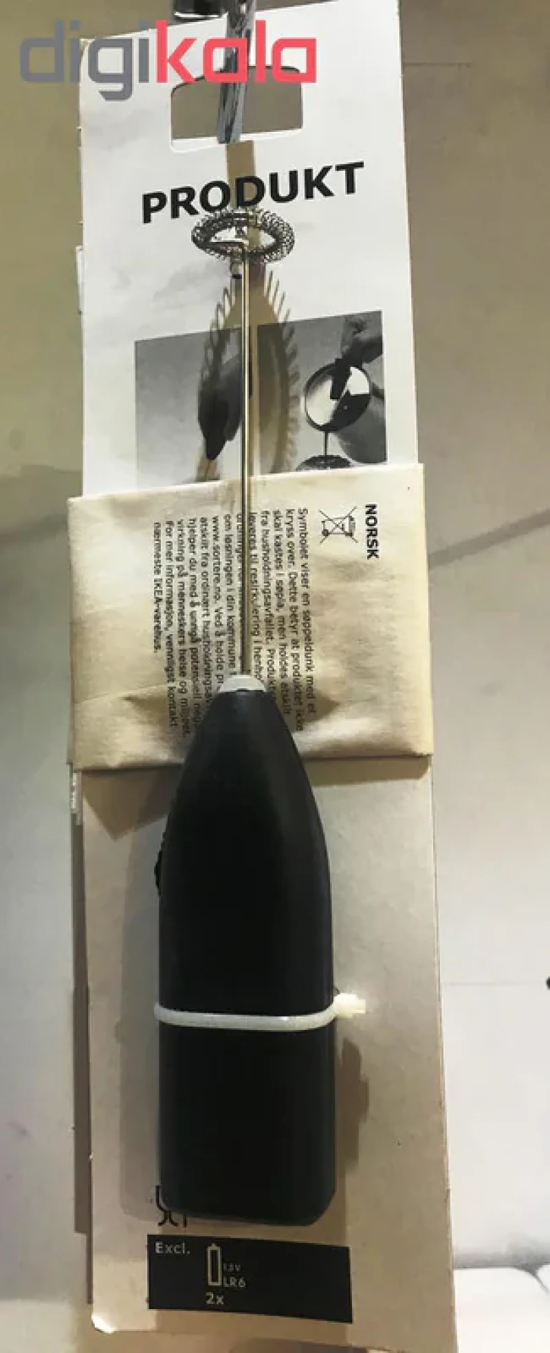 کف ساز شیر ایکیا مدل PRODUKT-ALKALISK