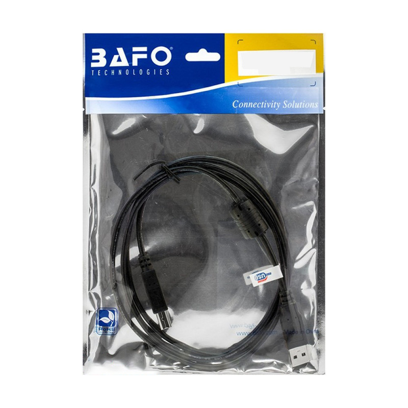 کابل پرینتر USB 2.0 بافو مدل AMBM طول 3 متر