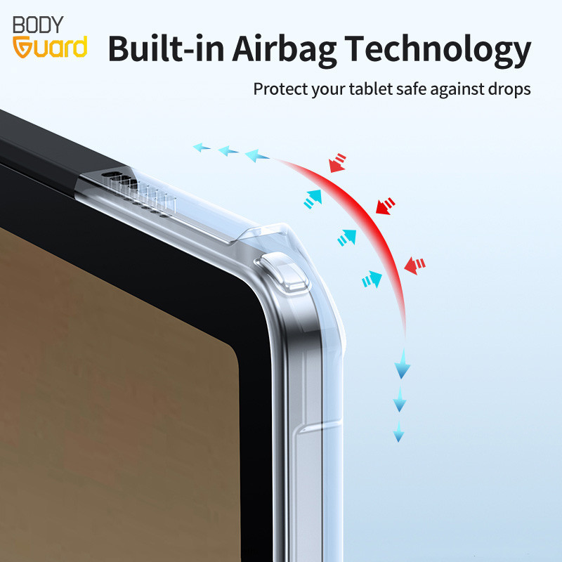 کاور بادیگارد مدل Kickstand مناسب برای تبلت سامسونگ Galaxy Tab S9 Plus  S10 Plus