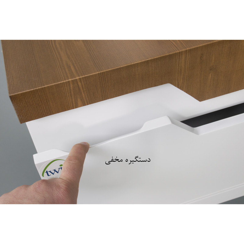 ست کابینت و روشویی توییس مدل tws 1034 FG به همراه آینه