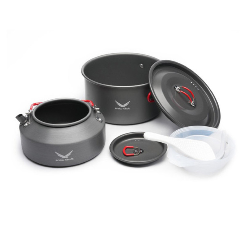 مجموعه ظروف 2 نفره کمپینگ اسنوهاوک مدل SN-T112