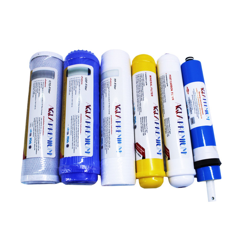 فیلتر دستگاه تصفیه آب آکواپرمیوم مدل AP-6S مجموعه 6 عددی