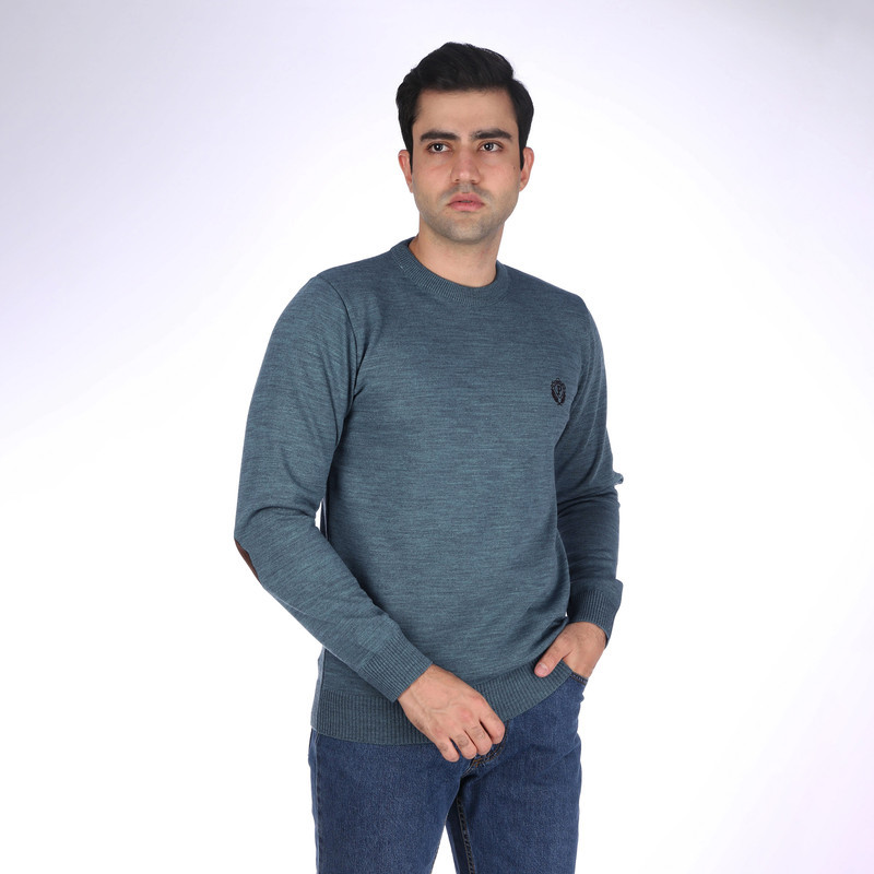 پلیور یقه گرد مردانه تریکو پاییزان مدل  PR700