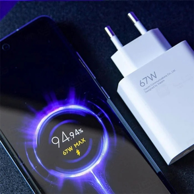 شارژر دیواری67 وات مدل MDY-12-EZ به همراه کابل USB-C