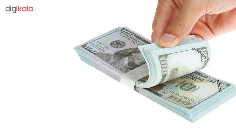 اسکناس تزئینی مدل دلار بسته 100 عددی