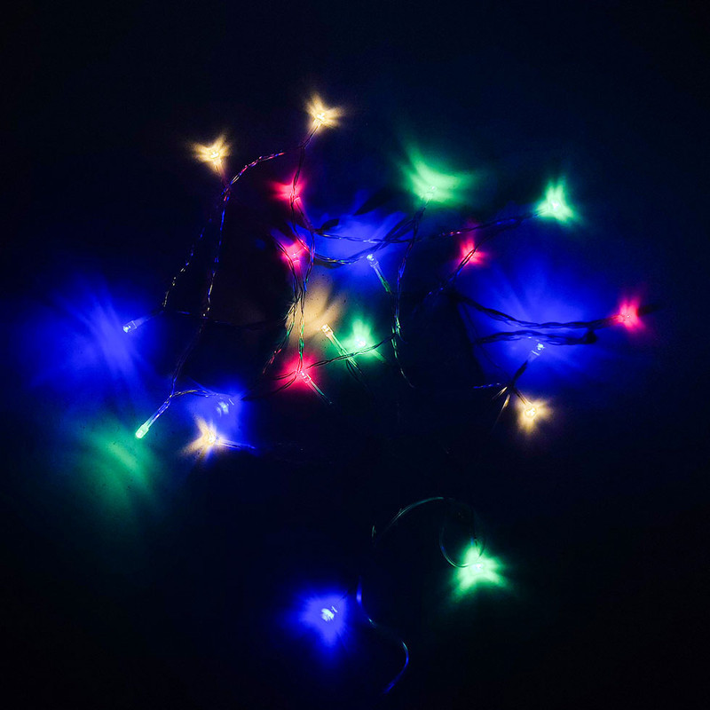 ریسه ال ای دی مدل سوزنی USB-RGB طول 3 متر