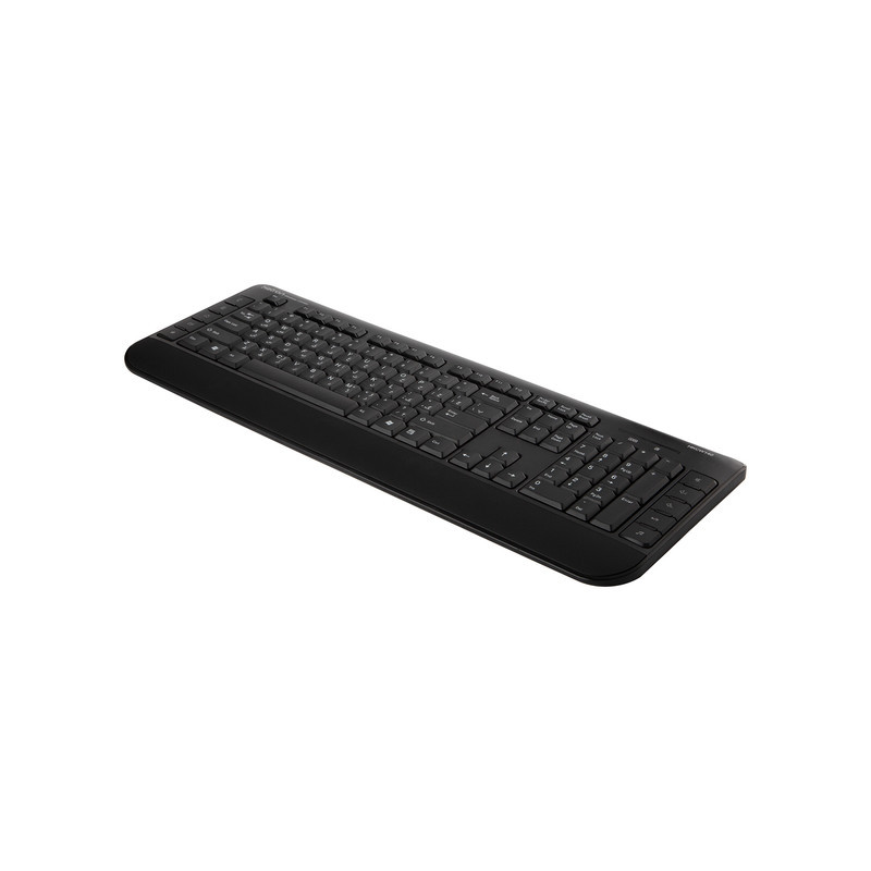 کیبورد و ماوس بی سیم هترون مدل HKCW140، سوییچ ممبران، Full-Size