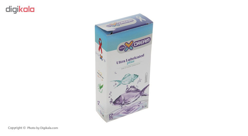 کاندوم ایکس دریم مدل Ultra Lubricated بسته 12 عددی
