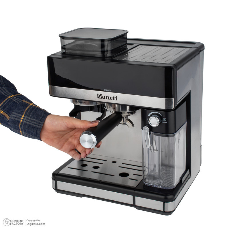 اسپرسو ساز 2500 میلی‌لیتر زانتی مدل ZZDREF-20MTG2M12A